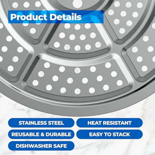 2 Pack Pressure Canner Rack 11 Inch Fits for Presto All