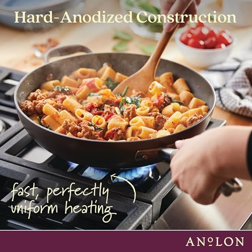 Advanced Home Nonstick Deep Frying Pan with Lid