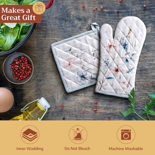 Maison d'Hermine Oven Gloves 100% Cotton Oven Mitt