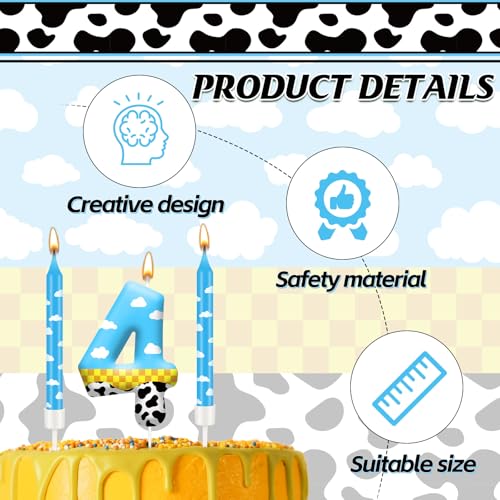 13PCS Toy Inspire Game Story Birthday Candles Set for Kids (13 Count)