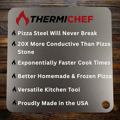 14" x 14" Pizza Steel