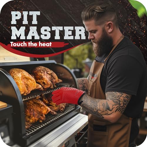 S Silicone Smoker BBQ Gloves (2 Count)