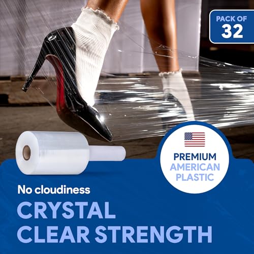 5" Plastic Stretch Wrap with Handles