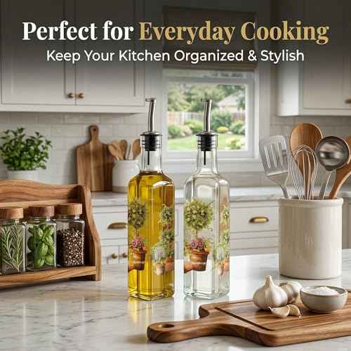 Olive Oil Dispenser 2 Pack 9oz