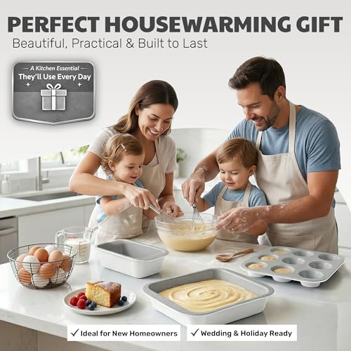 6 Pc Stackable Baking Pans Set (6 Count)