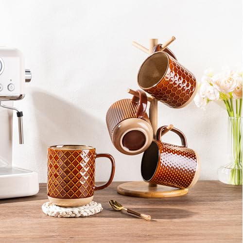 Coffee Mugs Set of 4 (4 Count)