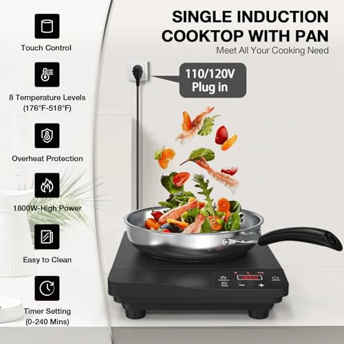 Portable Induction Cooktop 1800W