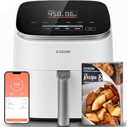 TurboBlaze Smart Air Fryer 6 Qt