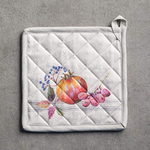 100% Cotton Oven Mitt & Pot Holder Set