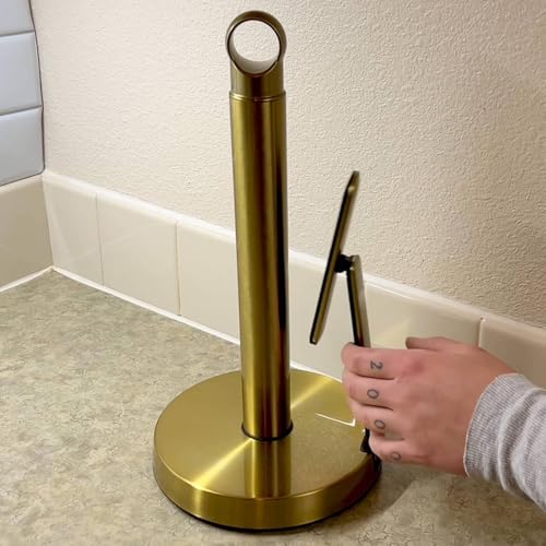 Heavy Duty Paper Towel Holder with Tension Arm