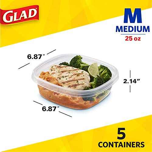 Ware Entree Food Storage Containers (5 Count)