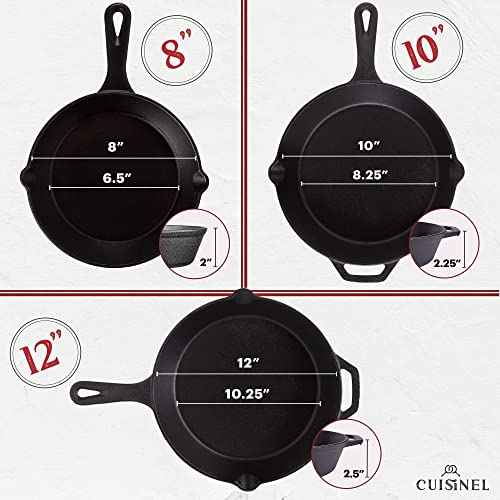 Cast Iron Skillet Set