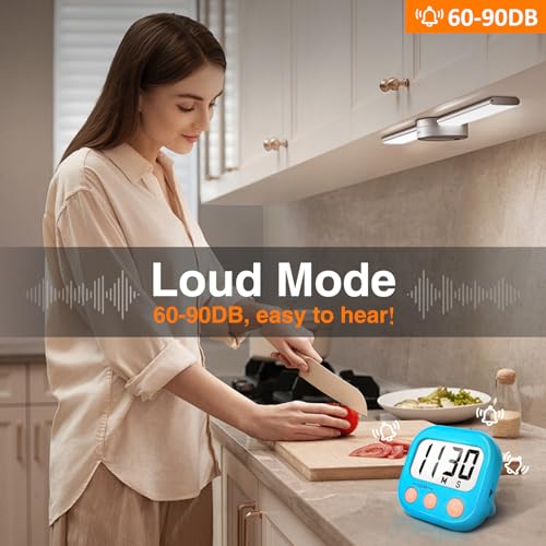Digital Kitchen Timers for Cooking (2 Count)