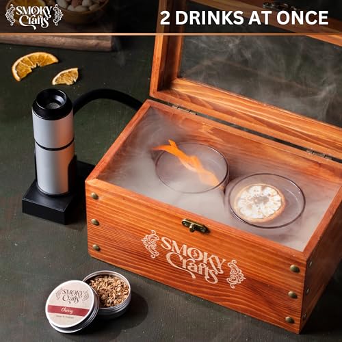 Whiskey Smoker Kit with Smoke Gun