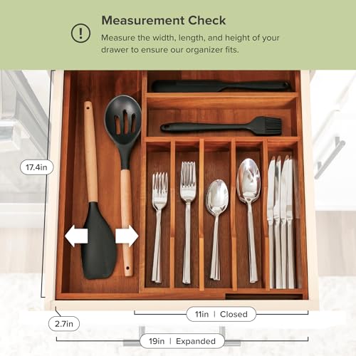 Silverware & Utensil Drawer Organizer