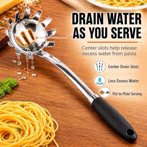 Stainless Steel Pasta Spoon