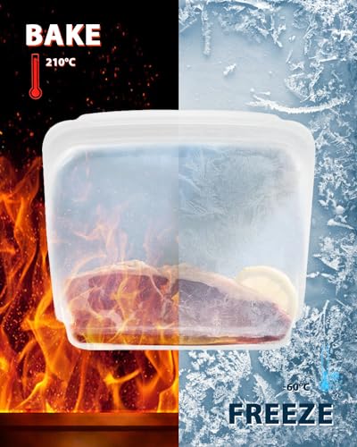 Reusable Silicone Storage Bag (6 Count)