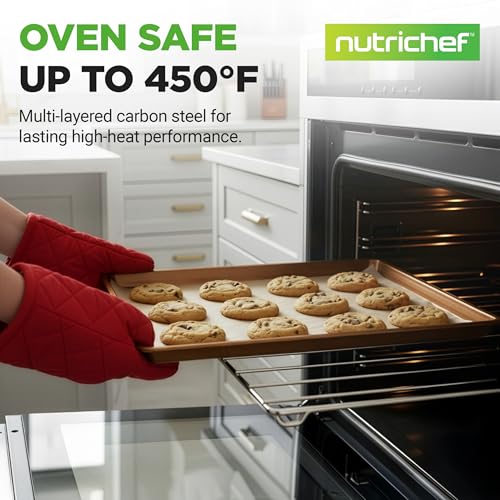 3 Piece Nonstick Baking Pans Set