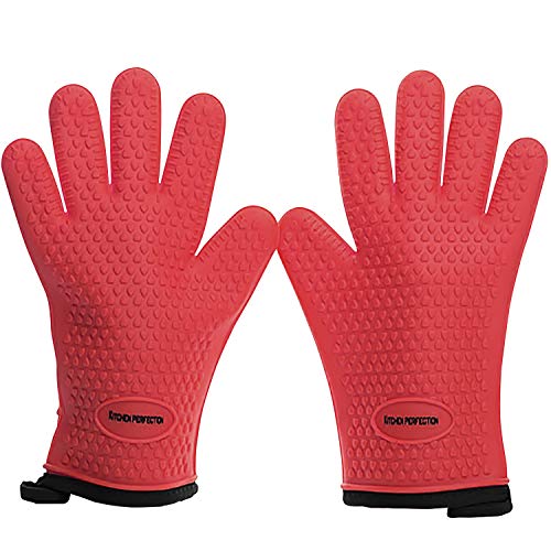 S Silicone Smoker BBQ Gloves (2 Count)