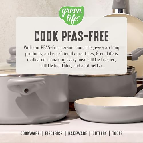 2QT Ceramic Nonstick Saucepan with Lid