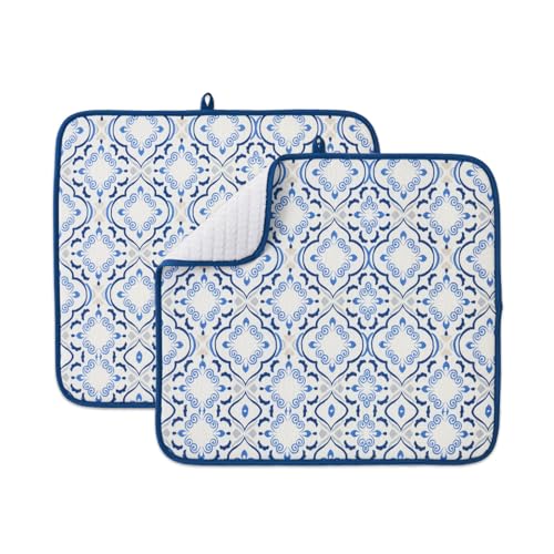 Dish Drying Mats 2 Pack (2 Count)