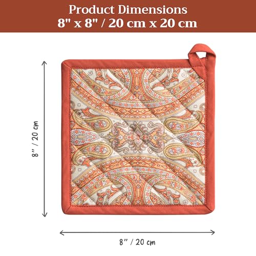 Pot Holders 100% Cotton Potholders (2 Count)