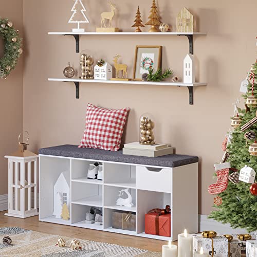 Long Wall Shelves (2 Count)