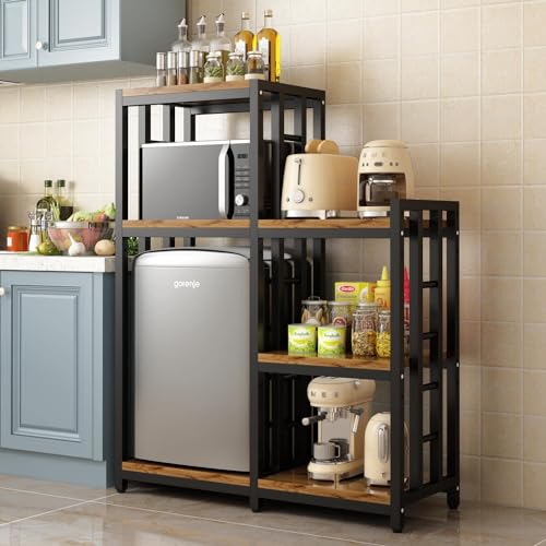 Kitchen Storage Shelf Bakers Rack (35.274 Ounce)