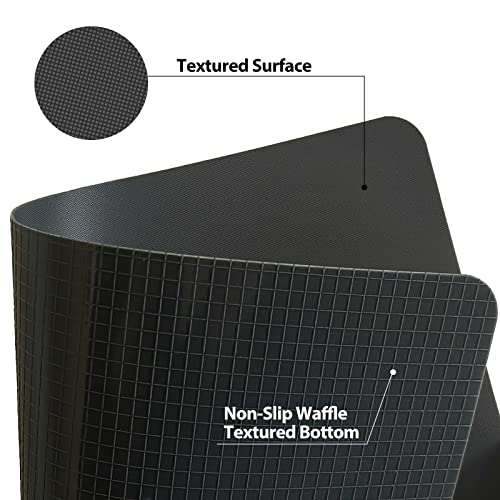 Small Flexible Plastic Cutting Boards for Kitchen Set of 5 (5 Count)