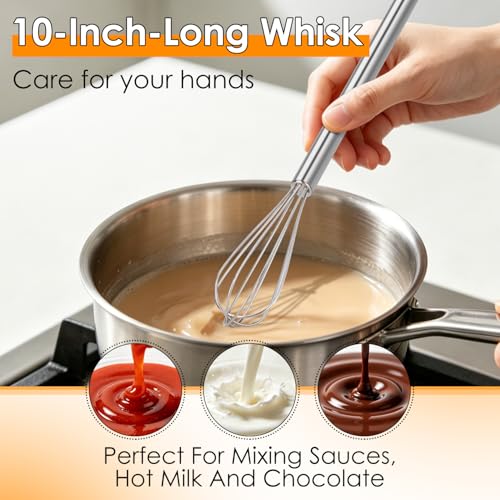 10 Inch Mini Whisk Anti
