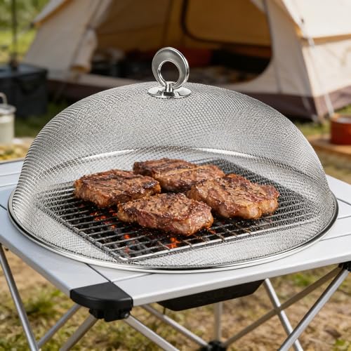 Metal Mesh Screen Food Cover