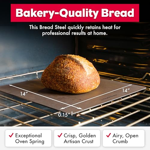 Bread Steel Max for Baking Bread & Cooking Pizza
