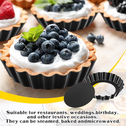 16 Pcs Mini Tart Pans for Baking