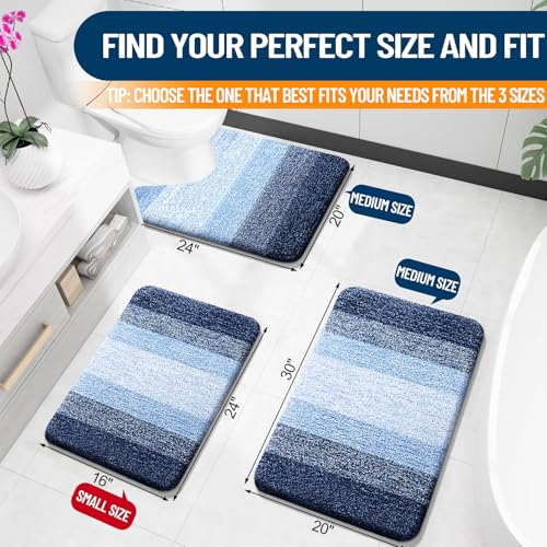 Bathroom Rugs Mat 34x21