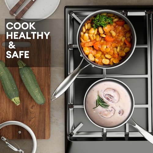 Hybrid Stainless Steel Pot Set (3 Count)