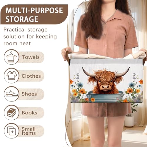Farm Animal Storage Basket Large 17x11.5x10.5 Inche
