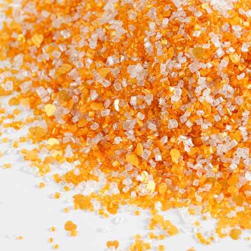 Sanding Sugar Edible Gold Hearts Glitter Mix (3.5 Ounce)