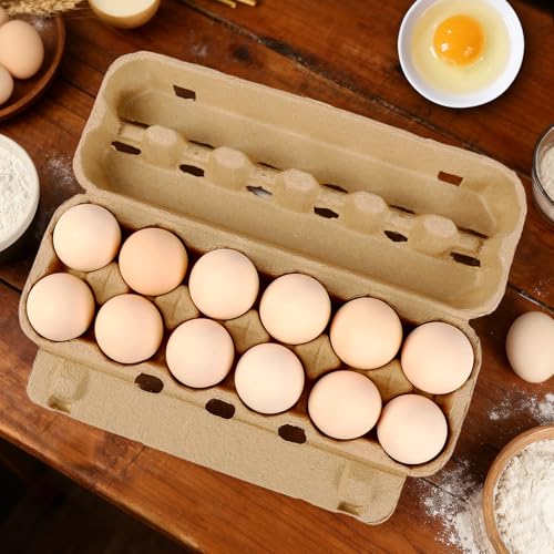 25 Pack Empty Egg Cartons 12 Count