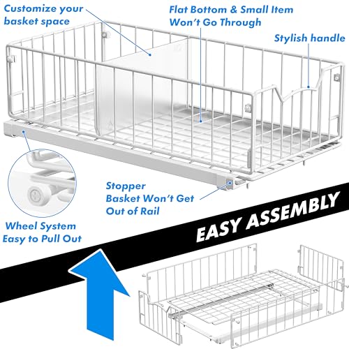 Pull Out Cabinet Sliding Basket