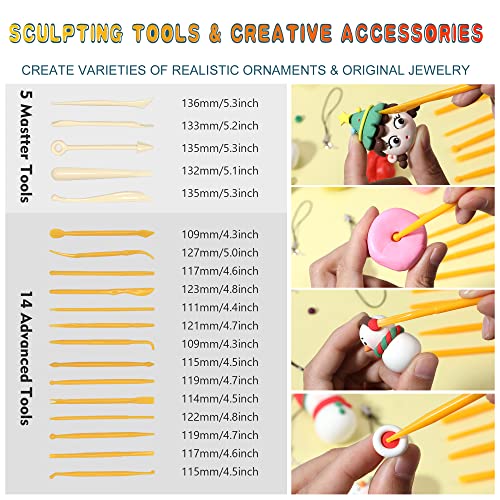 60 Colors Oven Bake Clay Kit