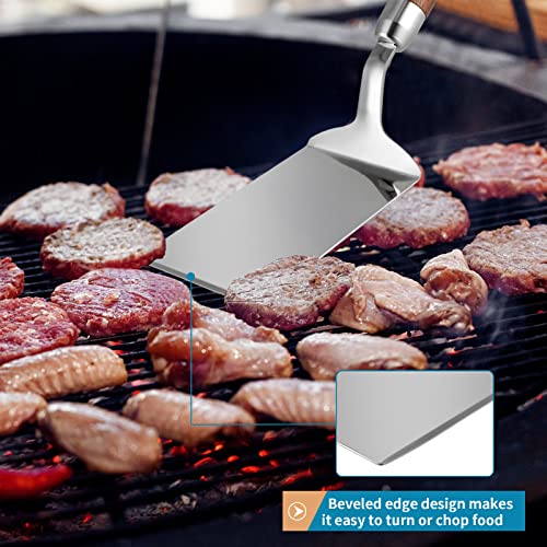 Stainless Steel Spatula with Wooden Handle