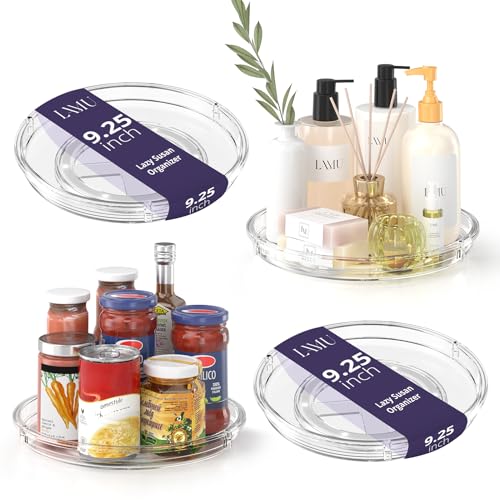 4 Pack 9.25in Lazy Susan Organizer (4 Count)