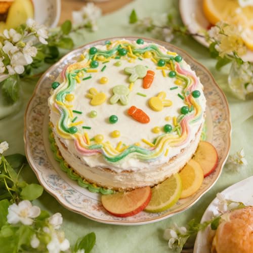 Edible Yellow Green Sprinkles for Cake Decorating (4.5 Ounce)