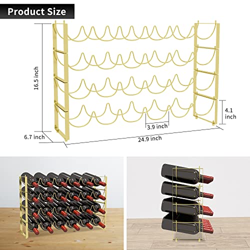 4 Tier Wine Rack