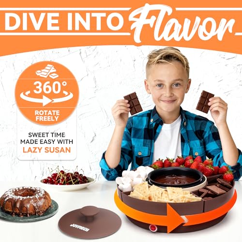 Cheese & Chocolate Fondue Machine