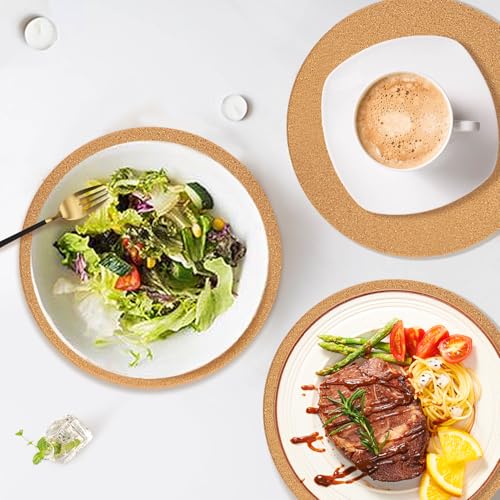 Cork Trivets for Hot Dishes 8 Pack 8 inch High (8 Count)