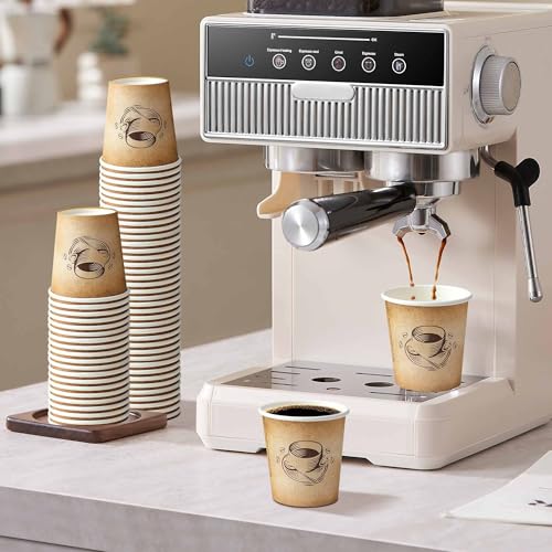 300 Pack 6 oz Small Coffee Cups Disposable Paper Espresso Cups (300 Count)