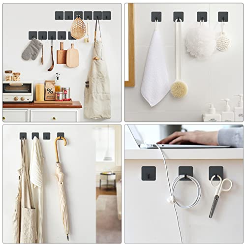 Adhesive Hooks for Shower Wall (4 Count)
