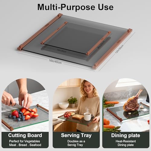 Glass Cutting Boards for Kitchen