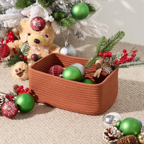 Small Storage Baskets for Organizing (4 Count)